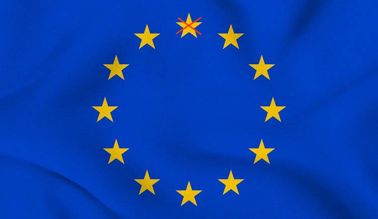 EU flag with star deleted