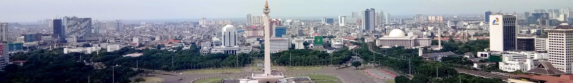 View of Jakarta skyline