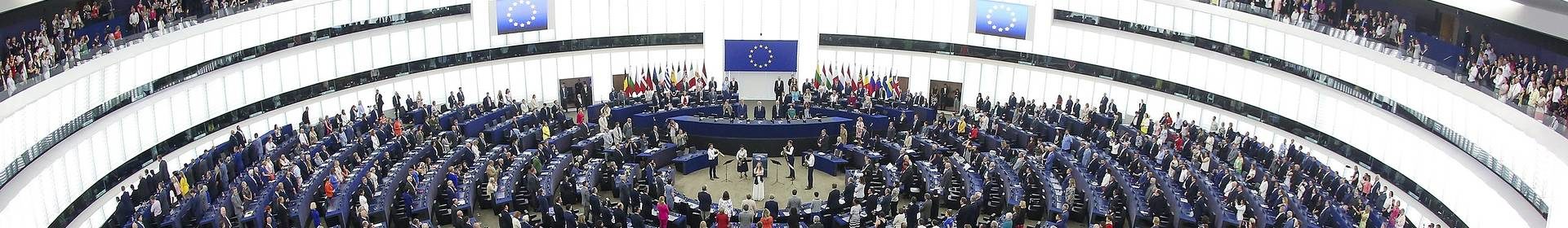 Eu parliament in session