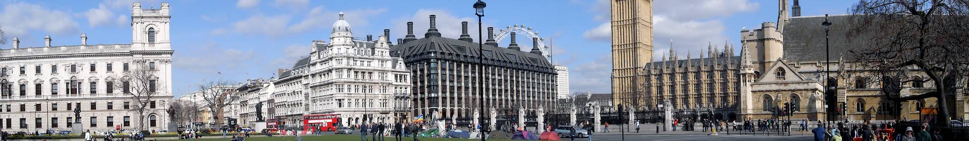 Parliament buildings in UK
