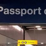 Electronic signs at UK border